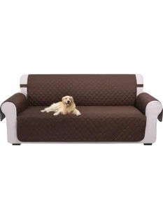 New - Reversible Microfiber Sofa Cover - Pet, Dog, Kid Furniture Protector - Picture 1 of 5