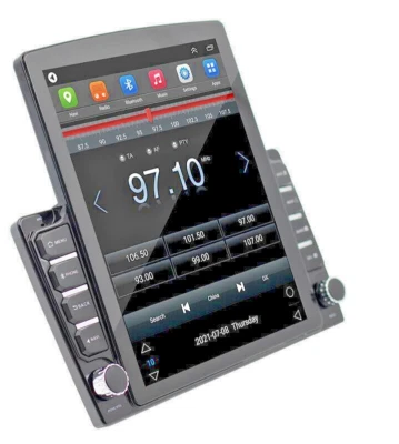 Stereo Player WiFi 9.7" For Android Car FM Radio 2Din Android 9.1 GPS Navi FM - Image 1 of 4