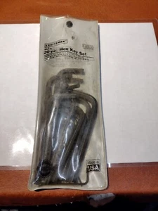 RARE CRAFTSMAN METRIC 20 PEICE HEX KEY SET 946677 VINTAGE NEW USA MADE - Picture 1 of 3