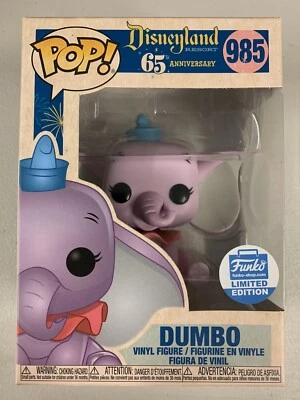Dumbo 985 ~ Disneyland Resort: 65 Aniversario ~ Vinilo Pop ~ Funko Shop Excl. Foto 1 de 4