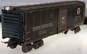 Marx Pennsylvania Railroad Freight Car - Picture 1 of 11