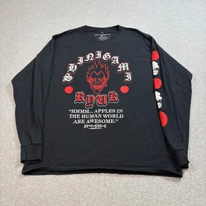 Death Note Shinigami Ryuk Shirt Men M Black Japanese Manga Anime Netflix Series - Picture 1 of 7
