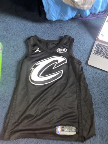 2018 Lebron James #23 All Star Jersey Nike Jordan Swingman Kia 44 M Cover