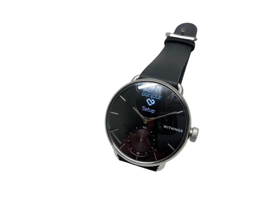 Smartwatch Withings ScanWatch nero EKG SPO2 MERCE DI SERIE B - Immagine 1 di 4