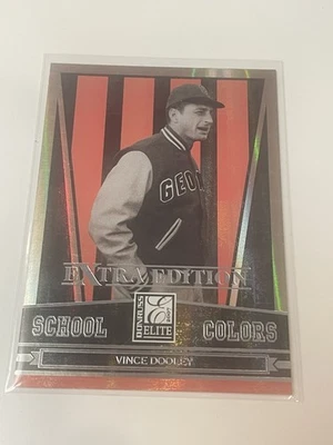 2007-08 Donruss Elite Vince Dooley Extra Edition School Colors (1473/1500) - Image 1 of 2