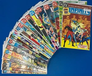 Lot of 27 Infinity Inc. DC Comics, #1-50 incomplete run early Todd McFarlane art - Picture 1 of 19