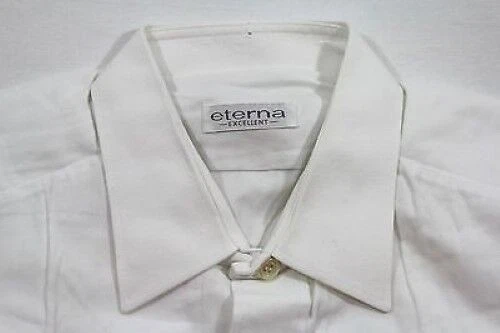 Eterna Excellent Camicia Bianca Manica Lunga 40 Top #E5113 - Immagine 1 di 1