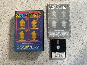 SUPER RARE! - AMSTRAD CPC 464 / 664 / 6128 - THE ANIMATOR - DISK - WORKING - Afbeelding 1 van 5