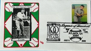 LEB 3408 Baseball Great Ty Cobb - Picture 1 of 1