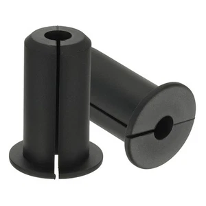 6 Pcs 3/4" Wall Grommet Cable Routing Kit for 0.3" (7.5mm) Hole Black - Photo 1/7