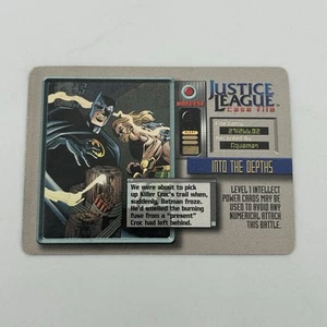 1996 DC Overpower Card Game Justice League Case Files - Nelle profondità - Batman - Foto 1 di 7