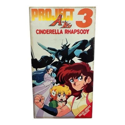 Project A-Ko 3 - Cinderella Rhapsody (VHS, 1994, Dubbed) - Image 1 of 4