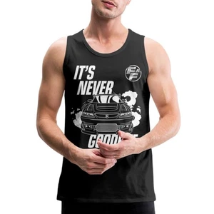 Fast And Furious It's Never Goodbye Sports Car Men’s Premium Tank - Picture 1 of 16