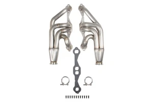 11569FLT Flowtech Small Block Chevy Turbo Headers - Natural Finish - Picture 1 of 8