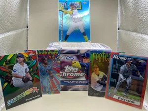 2025 Topps Chrome - Inserts: Future Stars/Fortune 15/Power Players/All-Etch/1990 - Picture 1 of 46