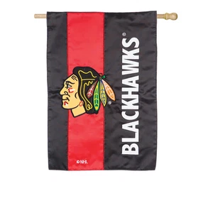 Chicago Blackhawks, Embellish Reg Flag,15sf4355 - Picture 1 of 2