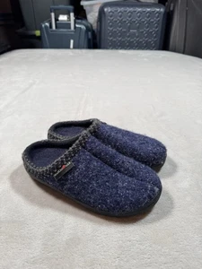 Zoccoli Haflinger in lana taglia 36 blu navy - Foto 1 di 7