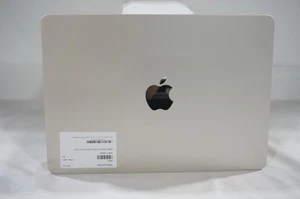 Apple MacBook Air 2022 M2, 256GB SSD + 8GB RAM, 13in - Starlight *For Parts* - Zdjęcie 1 z 4