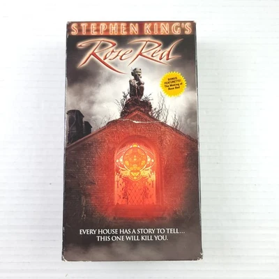 Rose Red VHS MOvie Tape Stephen King Horror Supernatural - Image 1 of 3