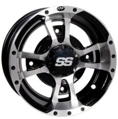 ITP SS112 Sport Wheel - 10x5 - 3+2 Offset - 4/156 - Machined ATV/UTV 10x5 263019 - Image 1 of 4