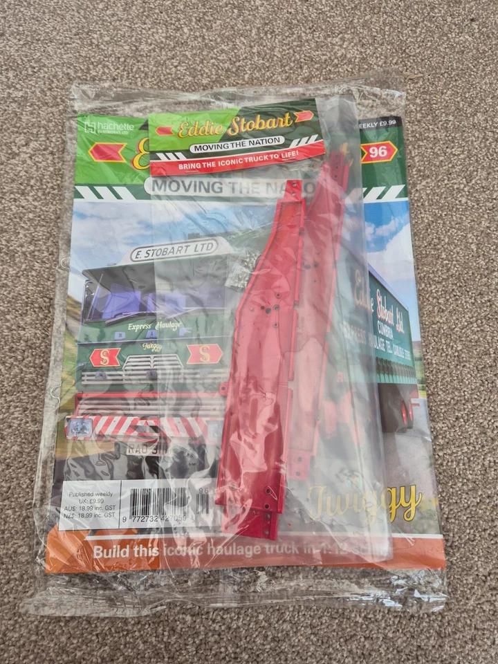 HACHETTE 1/12 Costruire il Proprio Tradizionale Eddie Ss Haulage Camion Tema 96 - Immagine 1 di 3