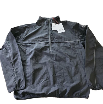 Chaqueta District Vision Logo-Aplicado Shell Media Cremallera Color Negro Talla Mediana Foto 1 de 4