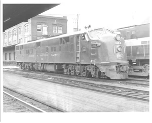 25EE393 RP 1967 CHICAGO & EASTERN ILLINOIS RAILROAD LOCO #1100 CHICAGO - Picture 1 of 1