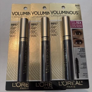 Lot of 3 L'Oreal Paris Voluminous Original Mascara - 305 Black  - Picture 1 of 1