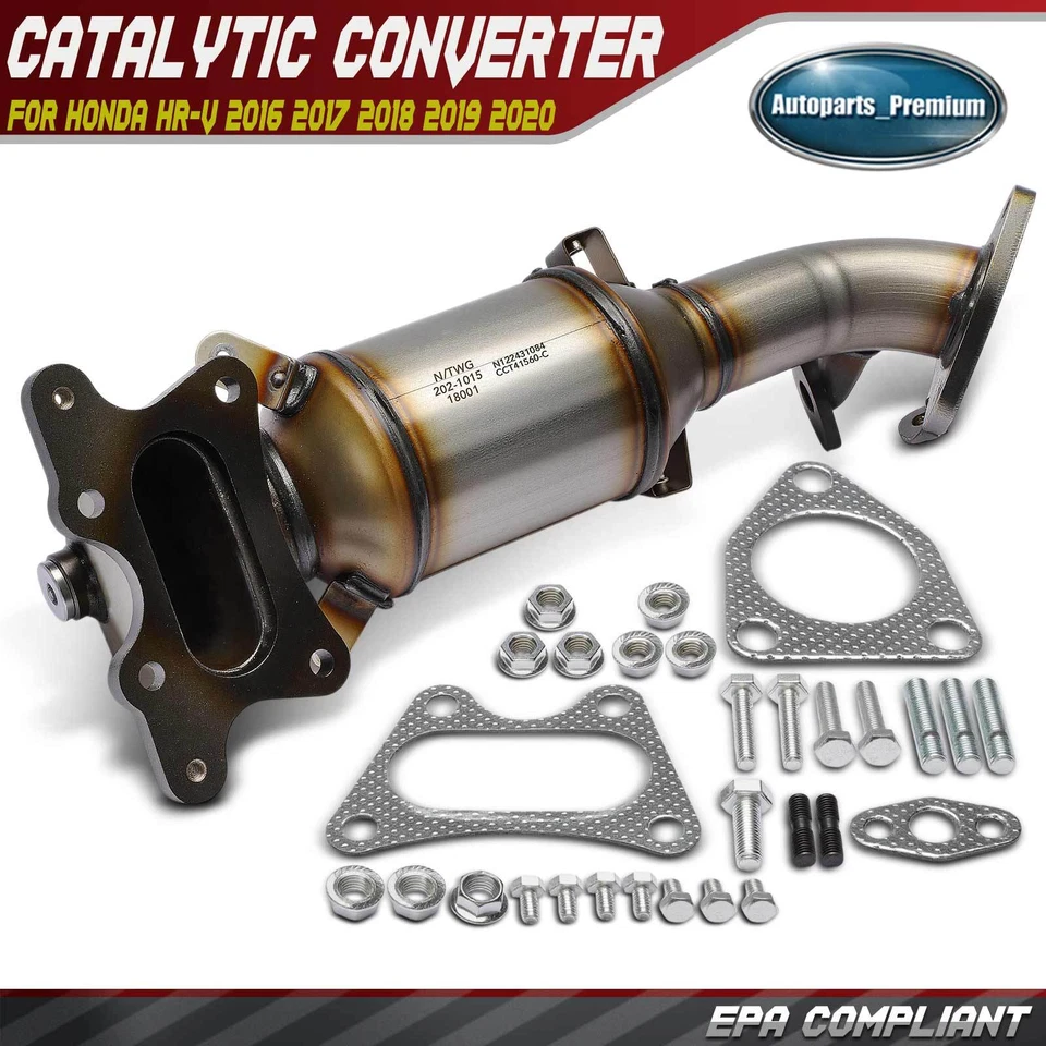 Convertidor catalítico delantero para Honda HR-V 2016 2017 2018 2019 2020 L4 1,8 L Foto 1 de 4