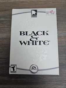 PC de colección 2001 blanco y negro Windows 95 Lionhead Studios artes electrónicas - Imagen 1 de 8