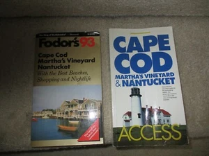 Cape Cod Travel Books-Fodor's 93 & Access 94, Martha's Vineyard,Nantucket - Picture 1 of 7