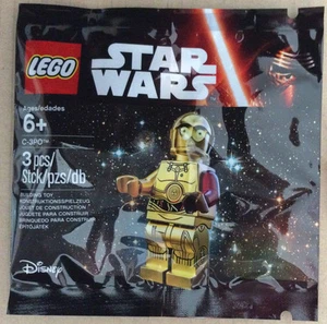 LEGO 5002948 Star Wars C-3PO poly bag Red Arm - Picture 1 of 1