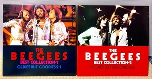THE BEE GEES - BEST COLLECTION 1 & 2 JAPAN RARE 2LP set RSO MI-8481/8482 - Picture 1 of 7