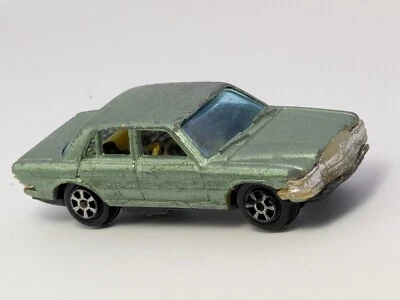 Vintage Yat Ming No. 1012 Mercedes-Benz 450 SEL Green Hong Kong Leopard Interior - Image 1 of 4