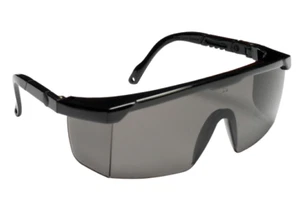 Uvex Spartan Black Frame Grey Lens Hardcoat Z94.3 / Z87.1 Safety Glasses - Picture 1 of 3