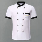 Chef Top Short Sleeves Catering Unisex Plus Size Chef Uniform Super Breathable
