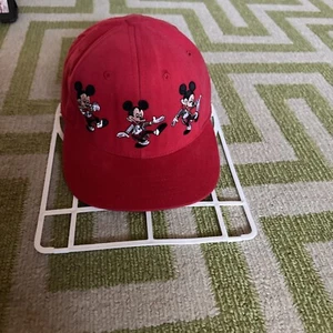 Vintage Disney 1995 Mickey Disneyana Snapback Hat Embroidered Made In The USA - Picture 1 of 10