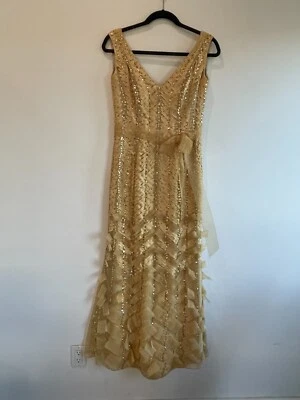 Vestido Carolina Herrera Talla 2 100% Seda Foto 1 de 4