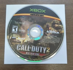 Call of Duty 2: Big Red One (Xbox, 2005) nur Disc **KOSTENLOSER VERSAND** - Bild 1 von 3