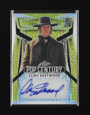 Clint Eastwood 2023 Leaf Pop Century 1/1 Autograph Gold Mojo #1/1 Clint Auto SP 