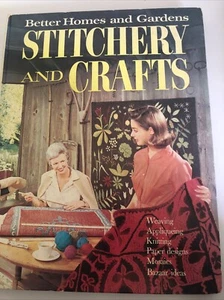 Vintage Better Homes & Gardens Stitchery and Crafts Hardcover 3rd Edition 1972 - Picture 1 of 7