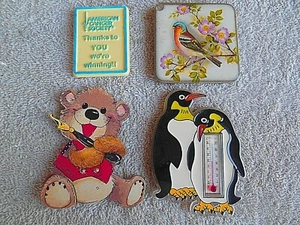 COLLECTION OF 4 REFRIGERATOR MAGNETS MISCELLANEOUS - Picture 1 of 6