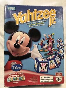 Disney Yahtzee Jr. Mickey Mouse Clubhouse Edition 2007 Parker Bros d'occasion