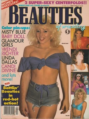 Beauties of Wrestling #4 WWE Diva Candi Divine Medusa Micelli Brandi Mae Poster - Image 1 of 4