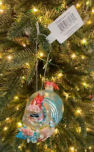 December Diamonds 6" Ornamento Babbo Natale subacqueo - Foto 1 di 4