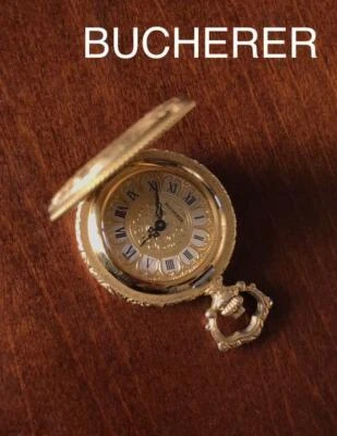 BUCHERER Pocket Watch Full-Hunter Quartz Vintage Antique - Image 1 of 4