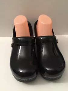 Zoccoli professionali Sanita in pelle nera donna 40 - Foto 1 di 7