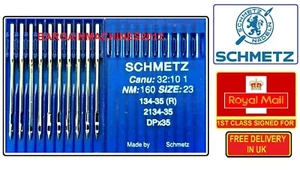 SCHMETZ DPX35 134-35(R) NM:160/23 WALKING FOOT INDUSTRIAL SEWING MACHINE NEEDLES - Picture 1 of 4