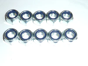 Chariot - Hub - Avant Goujon Essieu - Ecrou de Roue M14 Filetage Fin - Lot 10 - Picture 1 of 5