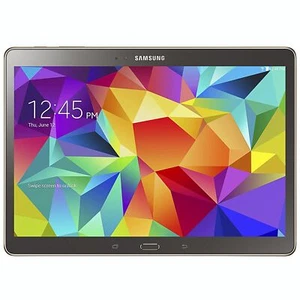 Samsung Galaxy Tab S 10.5" 16GB Titanium Bronze - SM-T800NTSAXAR - Picture 1 of 3